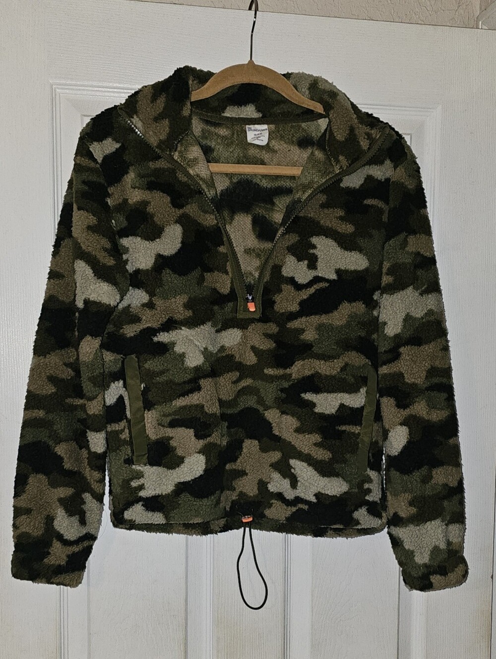 Camo Fleece Pullover